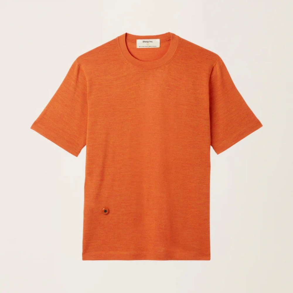 Sheep Inc The Ultra Light Orange Short Sleeve Women's Tee